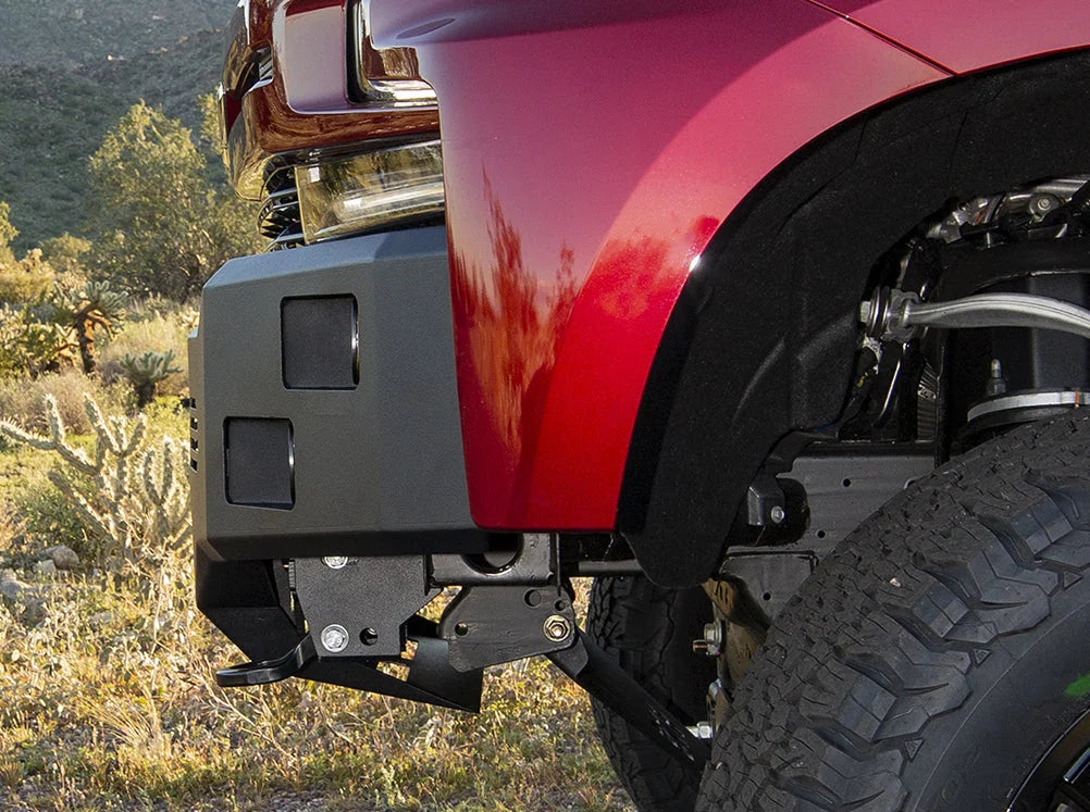 ICI 45lb shell, reinforced 3/16 inch 5052 Aluminum plating, steel brackets AL-FBM21CHN - Side View