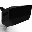 Load image into Gallery viewer, ICI 45lb shell, reinforced 3/16 inch 5052 Aluminum plating, steel brackets AL-FBM94CHN-RT - Back View
