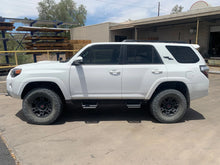 Load image into Gallery viewer, ICI Dual step, reinforced aluminum, black, rust free, bolt on 840121412876 - Side View