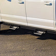 Load image into Gallery viewer, ICI Dual step, reinforced aluminum, black, rust free, bolt on 840121412968 - Installation View
