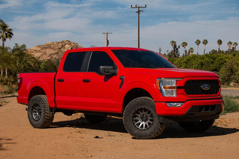 ICON 0-3in Stage 1 Suspension System fits 2021-2023 Ford F-150 KING RANCH / 2021-2022 Ford F-150 LIMITED / Ford F-150 2WD - Back Vi...
