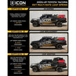Load image into Gallery viewer, ICON 05-15 Toyota Tacoma 0-3.5in/16-17 Toyota Tacoma 0-2.75in Stg 10 Suspension System w/Tubular Uca - Side View