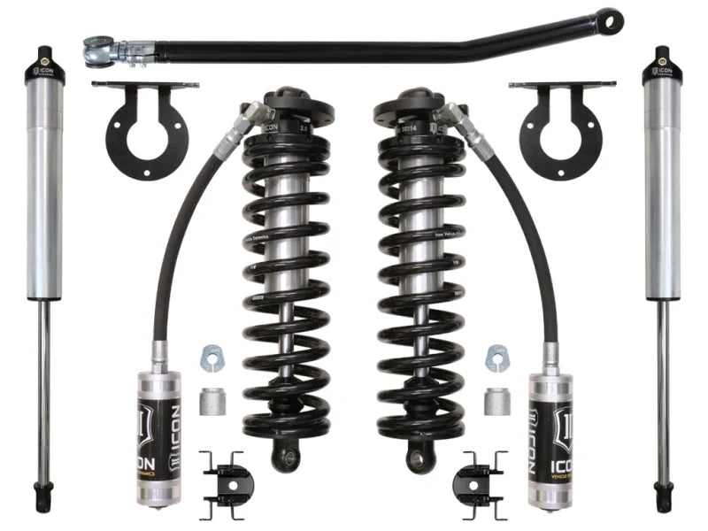 ICON 05-16 Ford F-250/F-350 2.5-3in Stage 2 Coilover Conversion System - Main Product View