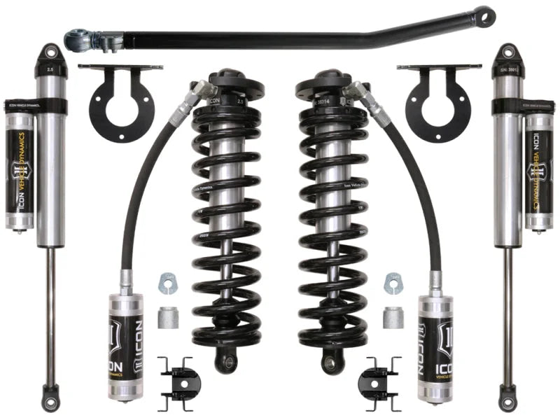 ICON 05-16 Ford F-250/F-350 2.5-3in Stage 3 Coilover Conversion System - Main Product View