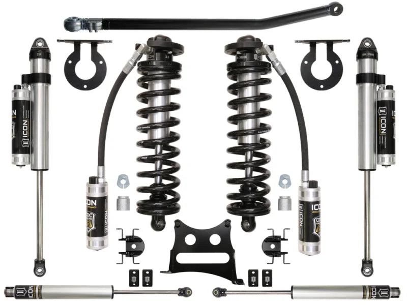 ICON 05-16 Ford F-250/F-350 2.5-3in Stage 4 Coilover Conversion System - Main Product View