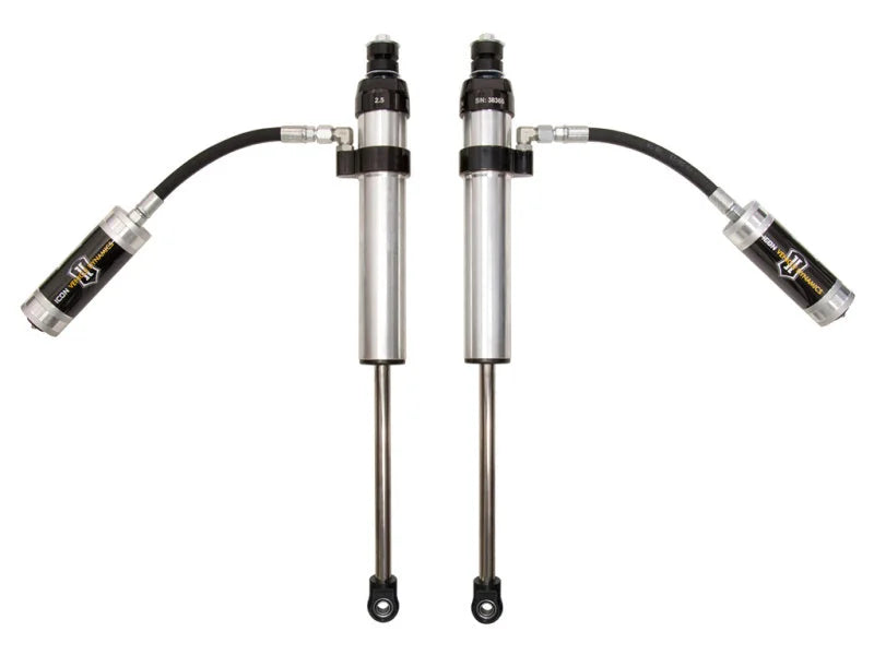 ICON 07-18 Jeep Wrangler JK 3in Front 2.5 Series Shocks VS RR - Pair - Back View