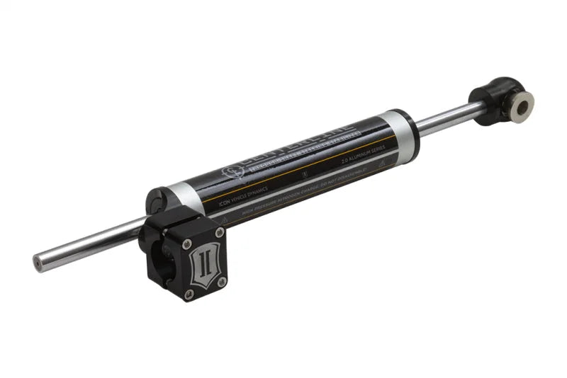 ICON 07-18 Jeep Wrangler JK Centerline Steering Stabilizer Kit (Non Adj) - Installation View