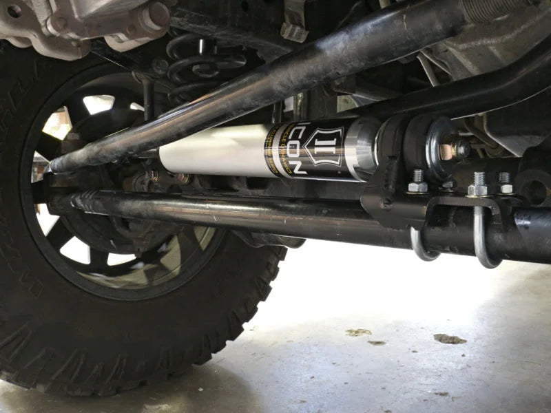 ICON 07-18 Jeep Wrangler JK High-Clearance Steering Stabilizer Kit - Back View