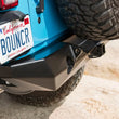 Load image into Gallery viewer, ICON 07-18 Jeep Wrangler JK Pro Series 2 Rear Bumper w/Hitch/Tabs - Side View
