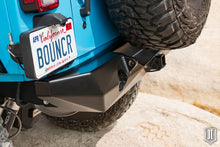 Load image into Gallery viewer, ICON 07-18 Jeep Wrangler JK Pro Series 2 Rear Bumper w/Hitch/Tabs - Side View