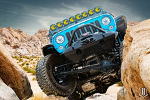 Load image into Gallery viewer, ICON 07-18 Jeep Wrangler JK Pro Series Front Bumper Rec Winch Mount w/Bar/Tabs - Back View