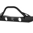 Load image into Gallery viewer, ICON 07-18 Jeep Wrangler JK Pro Series Mid Width Front Bumper w/Bar/Tabs - Side View