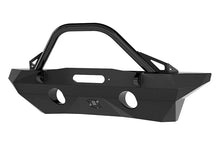 Load image into Gallery viewer, ICON 07-18 Jeep Wrangler JK Pro Series Mid Width Front Recessed Winch Bumper w/Bar/Tabs - Installation View