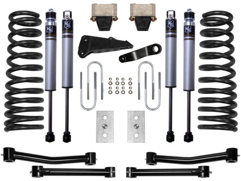 ICON 09-12 Ram 2500/3500 4.5in Stage 1 Suspension System - Side View