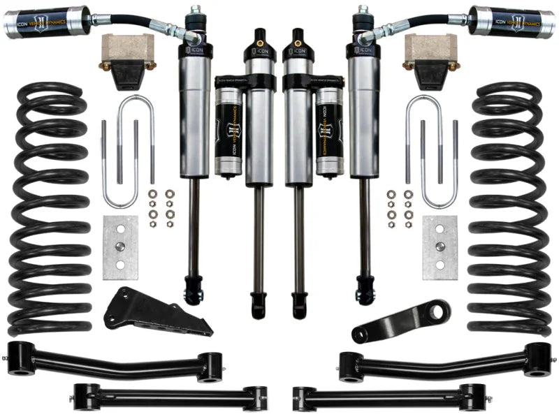 ICON 09-12 Ram 2500/3500 4.5in Stage 3 Suspension System - Side View