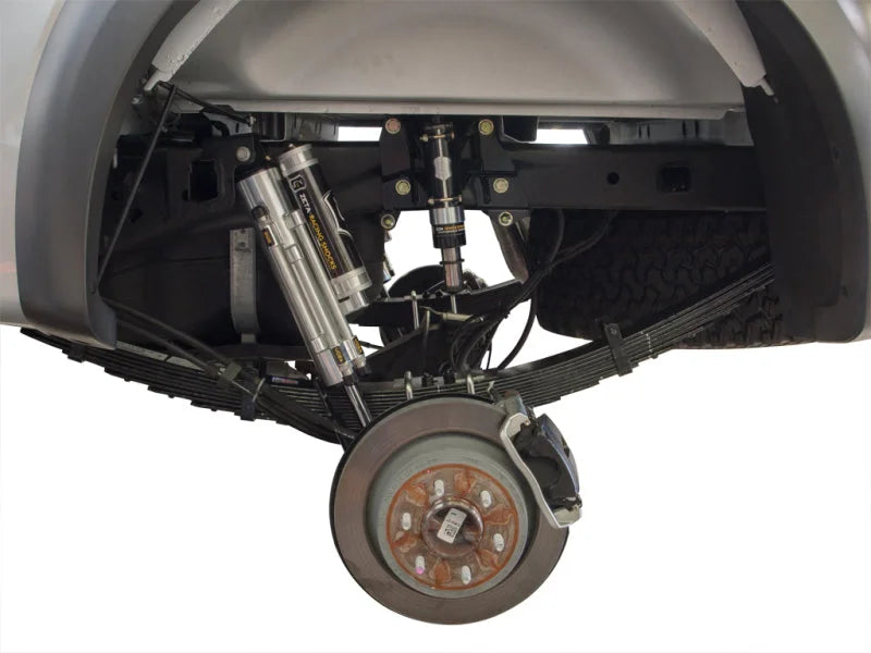 ICON 10-14 Ford Raptor Rear Hyd Bump Stop Kit - Side View