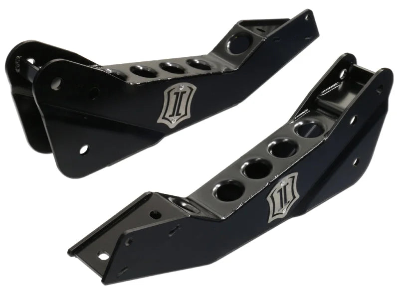 ICON 11-16 Ford F-250/F-350 Radius Arm Drop Kit - Side View