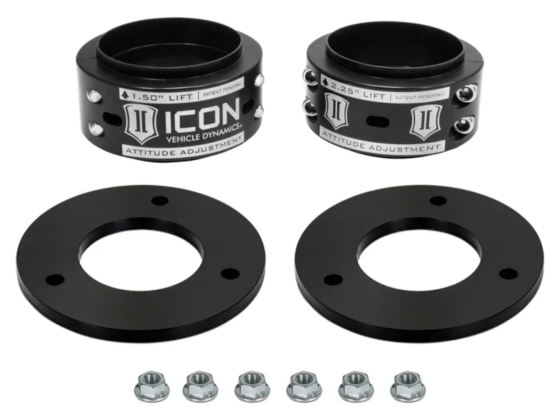 ICON 17-20 Ford Raptor .5-2.25 AAC Leveling Kit - Main Product View