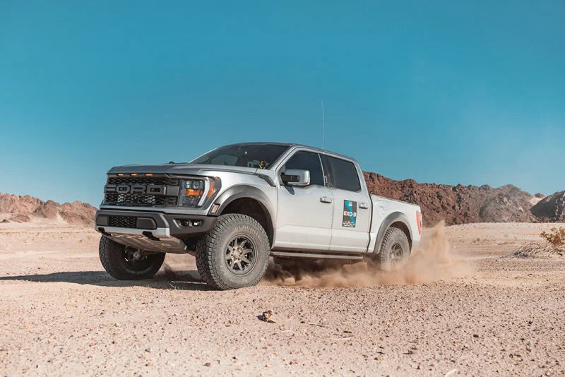 ICON 2-2.25in Lift Stage 1 Suspension System fits 2021-2025 Ford F-150 RAPTOR - Side View