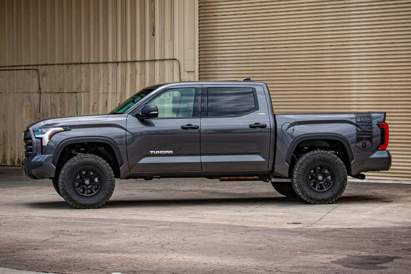 ICON 2-3.5in Stage 7 Tubular Suspension System fits 2022-2025 Toyota Sequoia / Toyota Tundra - Back View