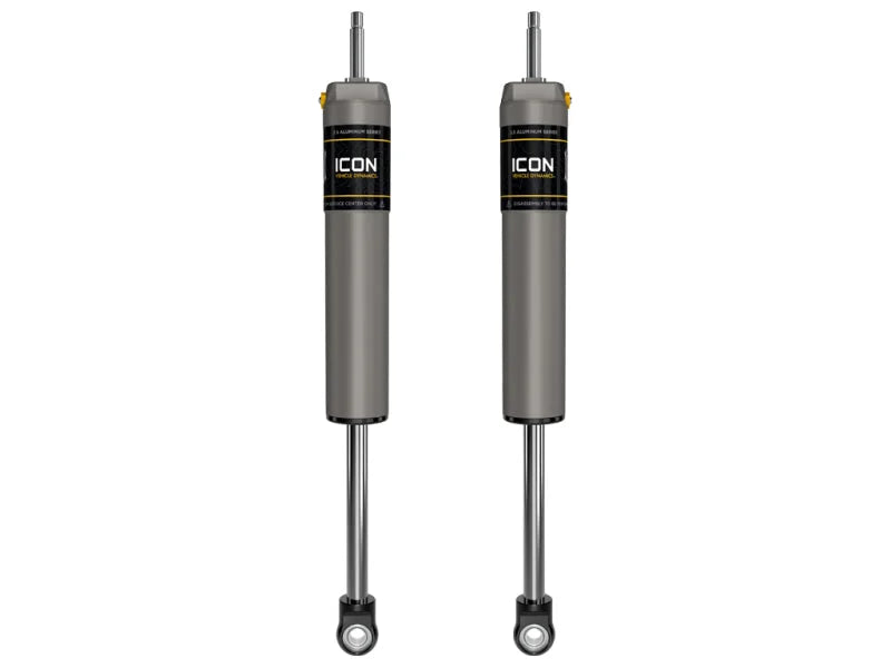 ICON 2005+ Ford F-250/F-350 Super Duty 4WD 7in Front 2.5 Series Shocks VS IR - Pair - Side View
