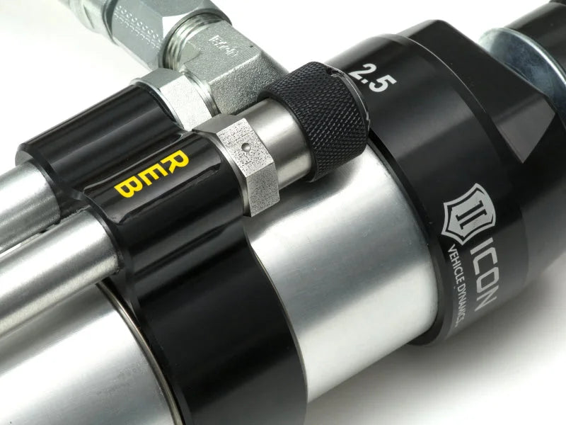 ICON 2005+ Toyota Tacoma RXT Rear 2.5 Omega Series Shocks RR - Pair - Installation View