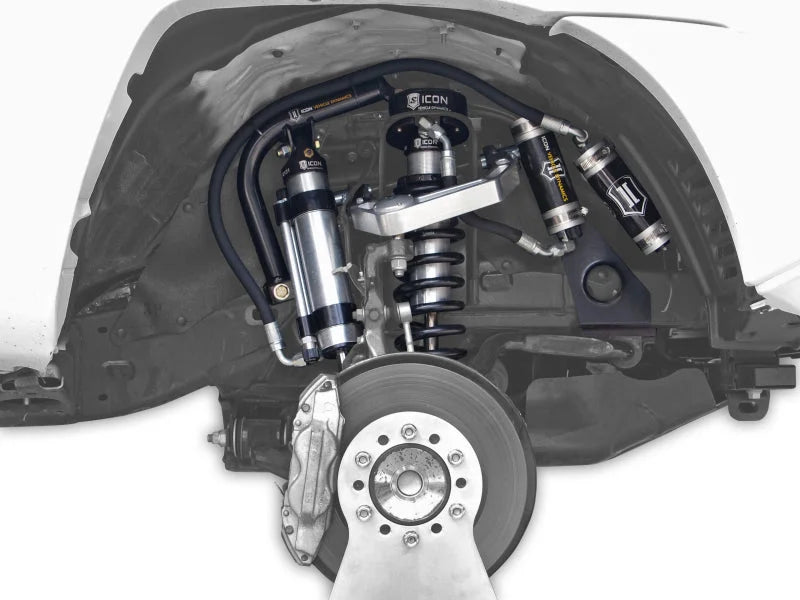 ICON 2007+ Toyota FJ / 2003+ Toyota 4Runner/05-Up Tacoma S2 Shock Hoop Kit - Detail View