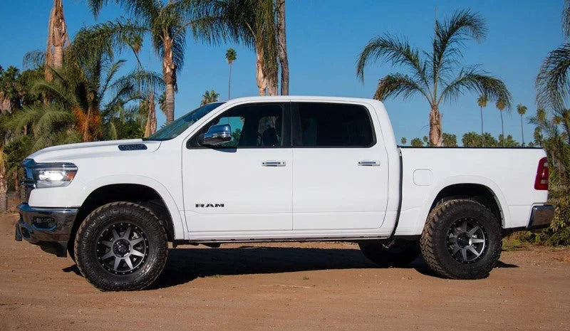 ICON 2009+ Ram 1500 Rear 1.5in Dual Rate Spring Kit - Side View