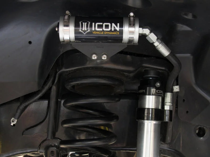 ICON 2014+ Ram 2500 2.5in Front Dual Rate Spring Kit - Side View