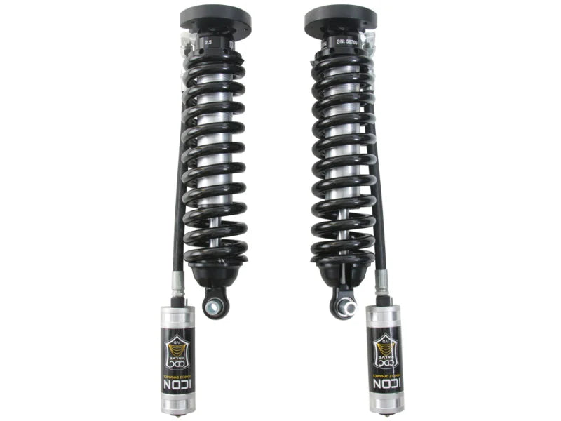 ICON 2016+ Nissan Titan XD 2.5 Series Shocks RR CDCV Coilover Kit - Main Product View