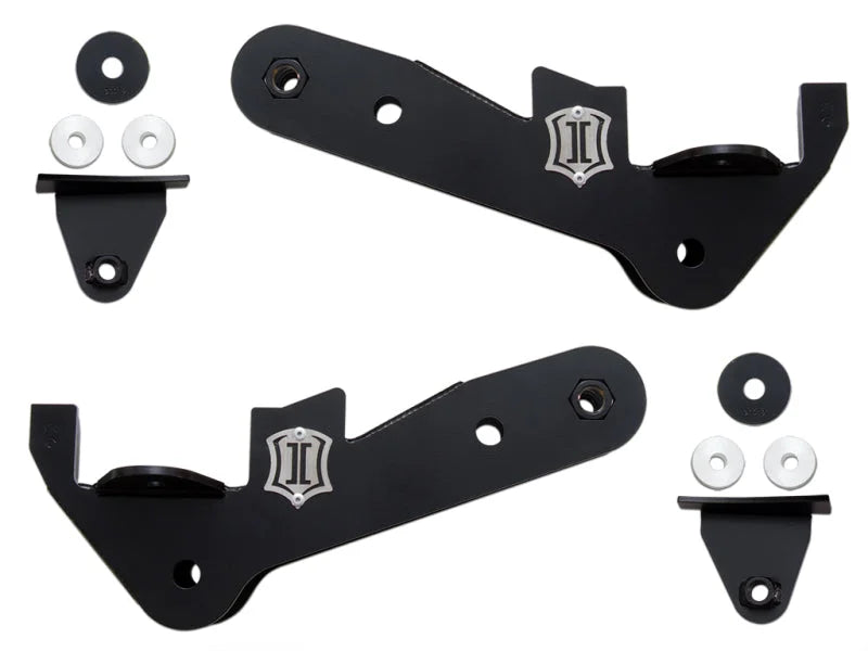 ICON 2017+ Ford Super Duty 4 Link Frame Bracket Kit - Main Product View