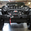 Load image into Gallery viewer, ICON 2018+ Jeep Wrangler JL / 2020+ JT Front Impact Bumper Mid Width Wings - Side View