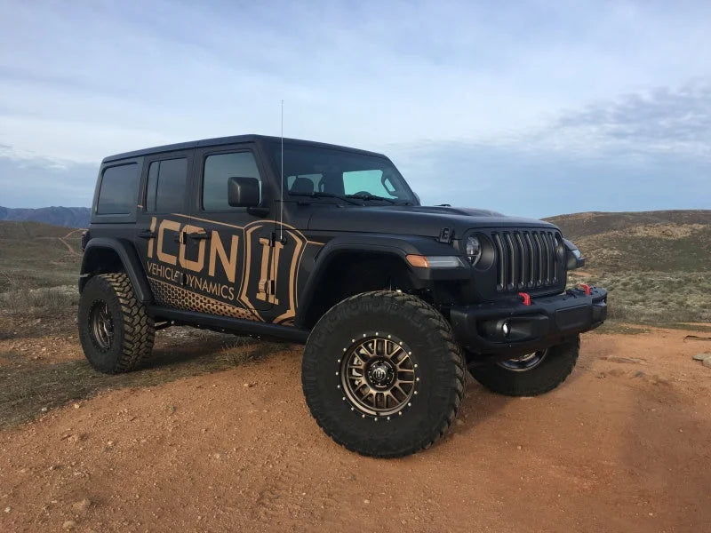 ICON 2018+ Jeep Wrangler JL 2.5in Stage 2 Suspension System - Back View