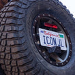 Load image into Gallery viewer, ICON 2018+ Jeep Wrangler JL License Relocation Kit - Side View