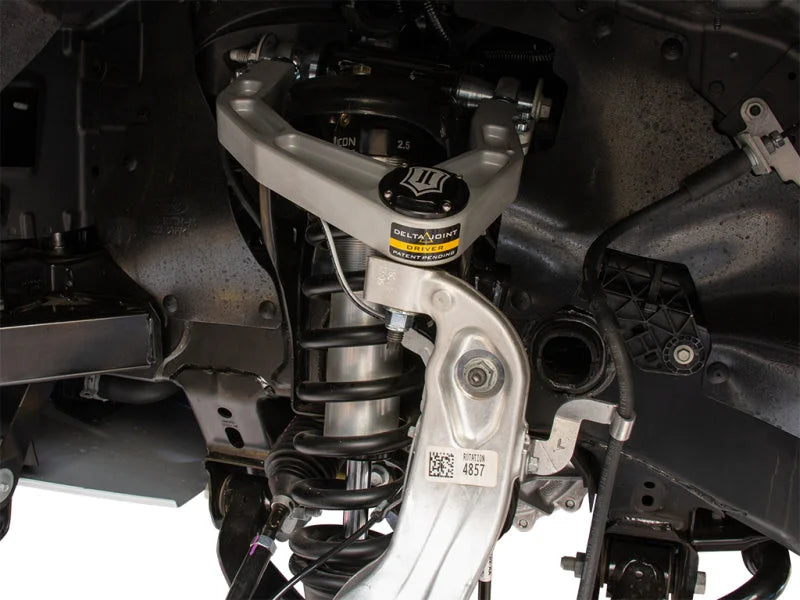 ICON 2019+ Ford Ranger Billet Upper Control Arm Delta Joint Kit - Side View