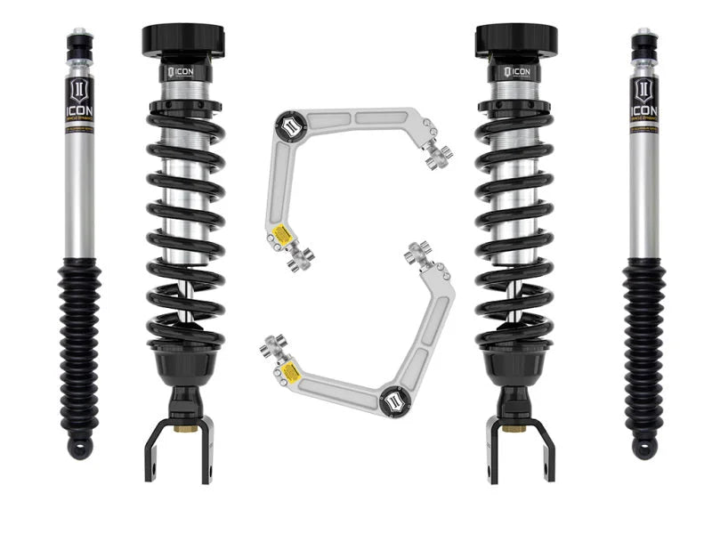 ICON 2019+ Ram 1500 2-3in. Stage 1 Suspension System w/ Billet Upper Control Arms - Main Product View