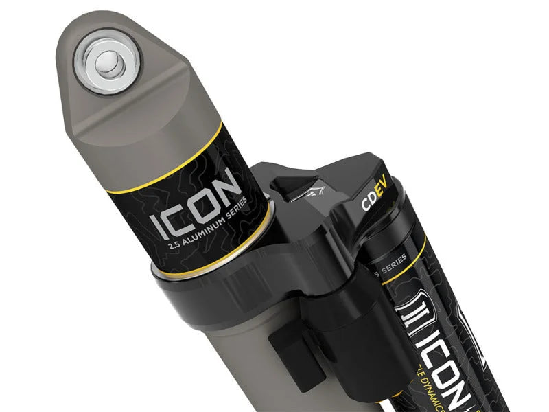 ICON 2020+ Jeep Gladiator JT 1.5in Rear 2.5 Series Shocks VS PB CDEV - Pair - Side View