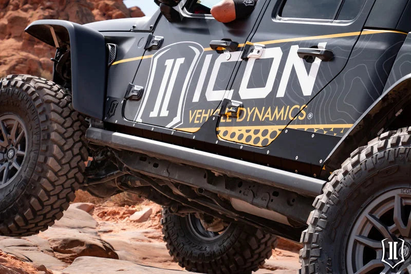 ICON 2020+ Jeep Gladiator JT Body Armor - Side View