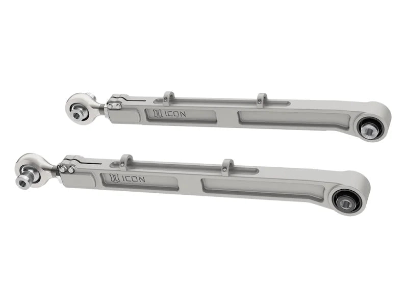 ICON 2021+ Ford Bronco Billet Rear Lower Link Kit - Main Product View