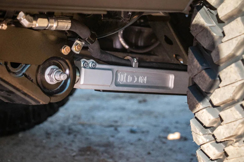 ICON 2021+ Ford Bronco Billet Rear Lower Link Kit - Back View