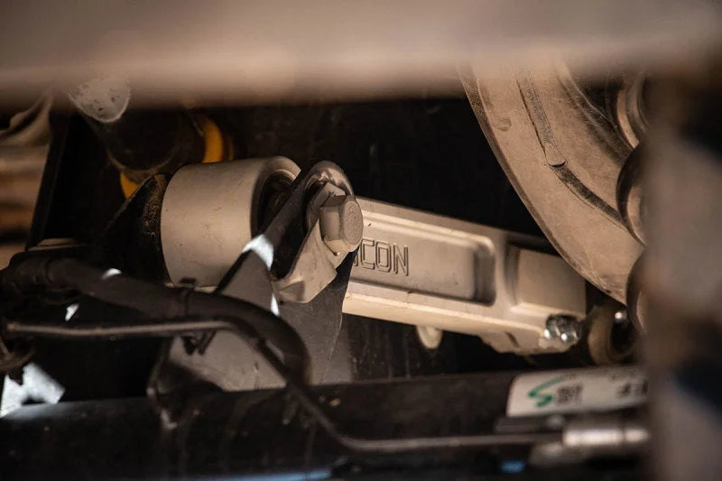 ICON 2021+ Ford Bronco Billet Rear Upper Adjustable Link Kit - Installation View