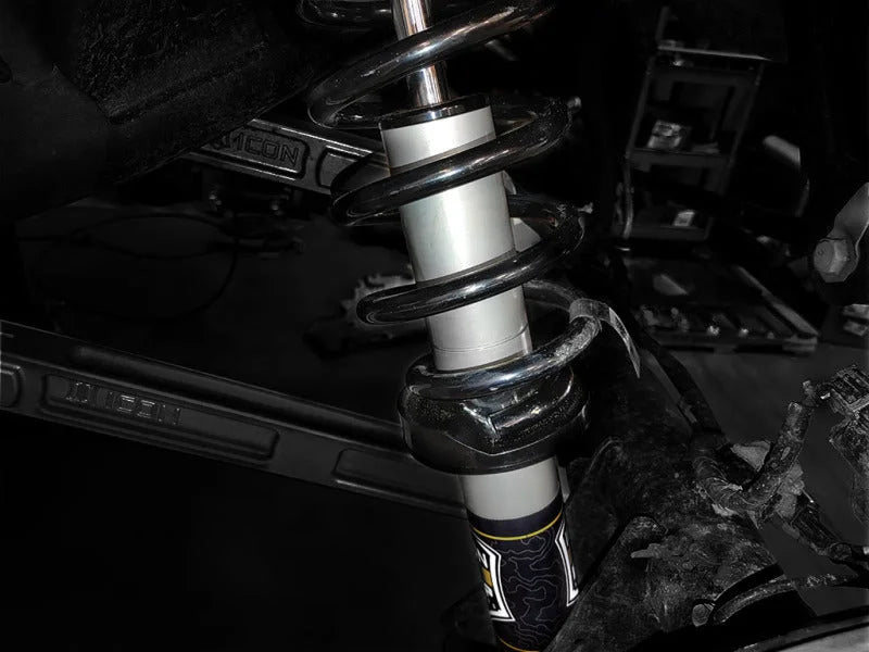 ICON 2021+ Ford Bronco Hoss 2.0 Rear EXP Coilover 2.5in - Back View