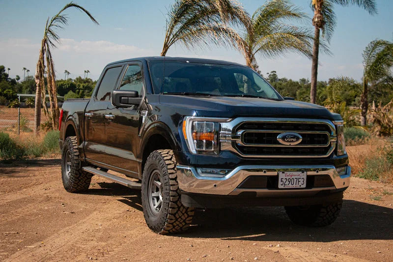 ICON 2021+ Ford F-150 2WD 0-3in 2.5 Series Shocks VS IR Coilover Kit - Installation View