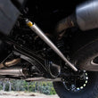 Load image into Gallery viewer, ICON 2022+ Toyota Tundra Billet Rear Adj Track Bar Kit - Side View