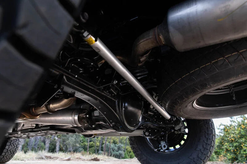ICON 2022+ Toyota Tundra Billet Rear Adj Track Bar Kit - Side View