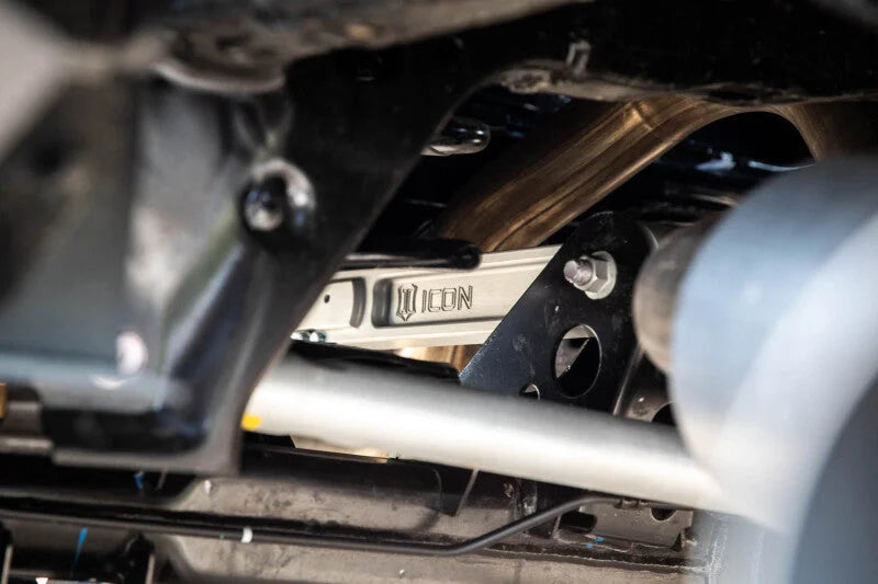 ICON 2022+ Toyota Tundra Billet Rear Upper Link Kit - Side View