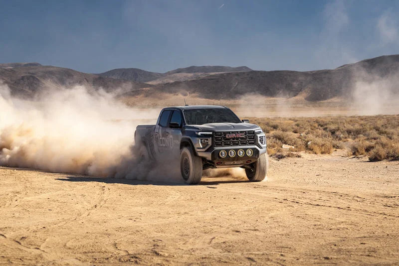 ICON 2023+ GMC Canyon / 2023+ Chevrolet Colorado Billet UCA DJ Pro Kit - Installation View