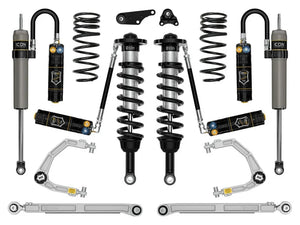 ICON 2024 Toyota Tacoma 1.25-3in Stage 9 Suspension System - Billet (w/ Triple Rate Spring)