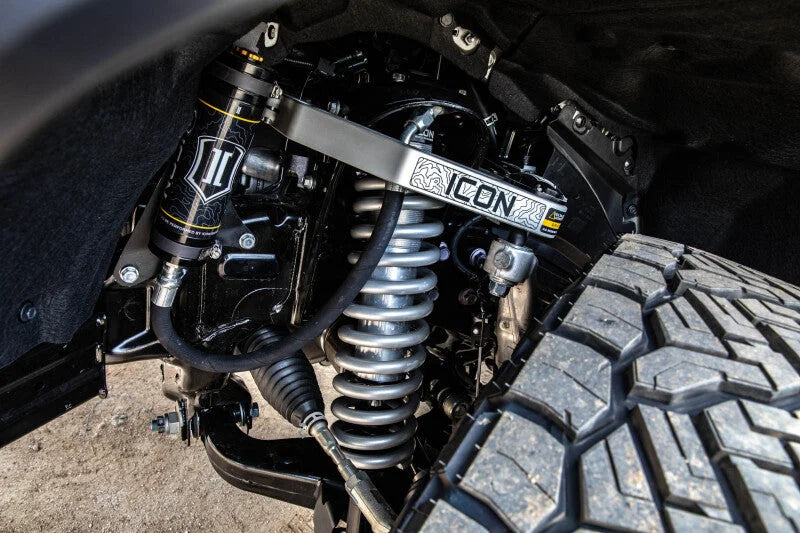 ICON 2024+ Toyota Tacoma Billet UCA DJ Pro Kit - Side View