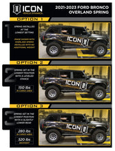 Load image into Gallery viewer, ICON 21-23 Ford Bronco Rear 2.5 VS IR Coilover Kit Heavy Rate Spring - Additional View 6